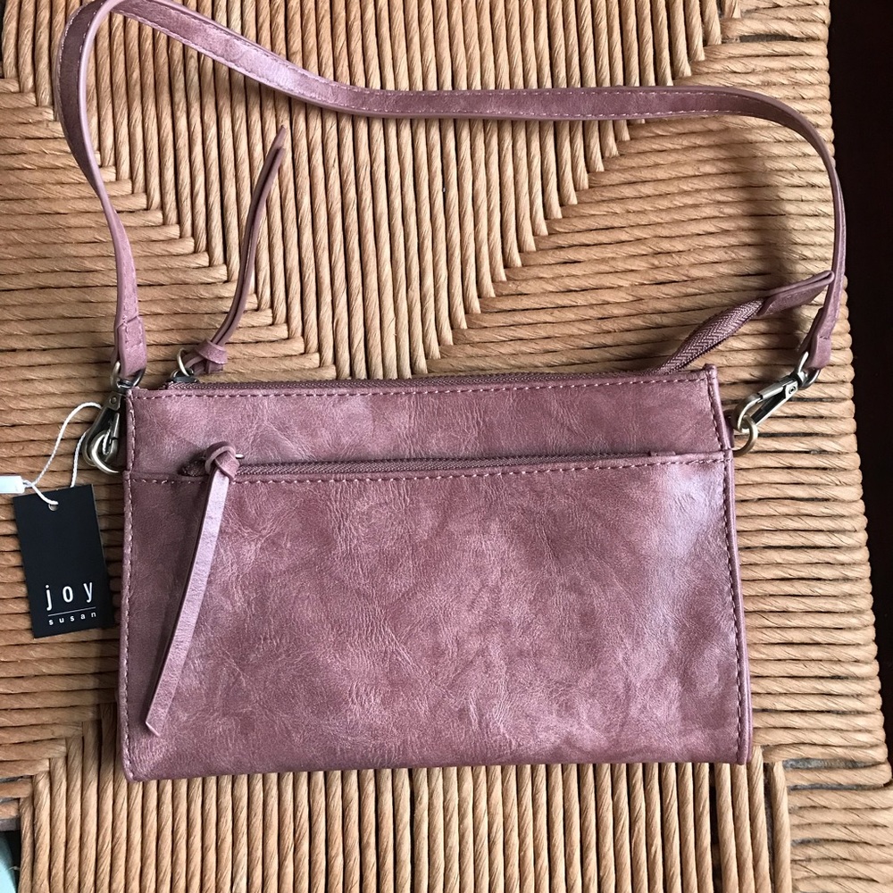 Joy Susan Dusty Rose Purse - Picture 2 of 7